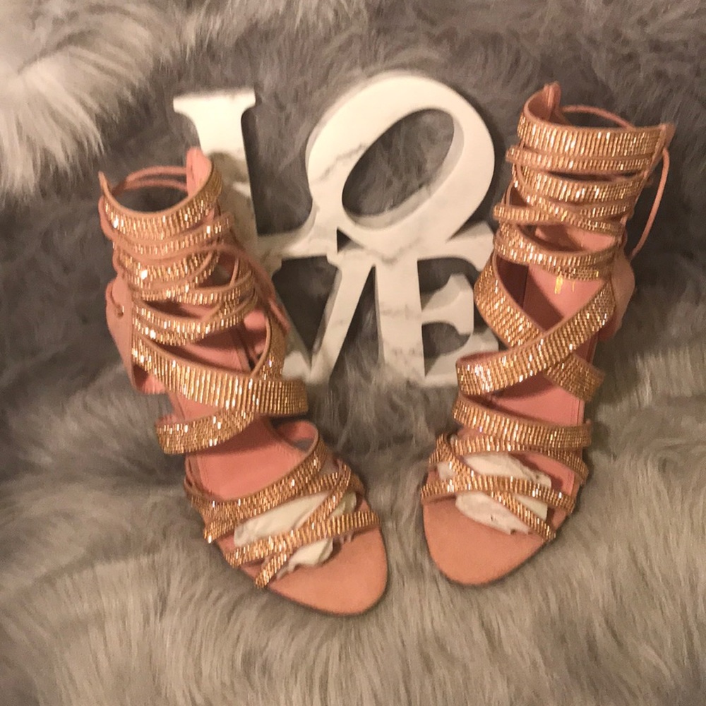 (Closing Sale) Dusty Pink heels (Price final)